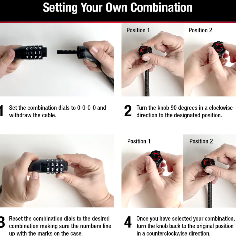Hot Master Lock Chains and Cable Locks