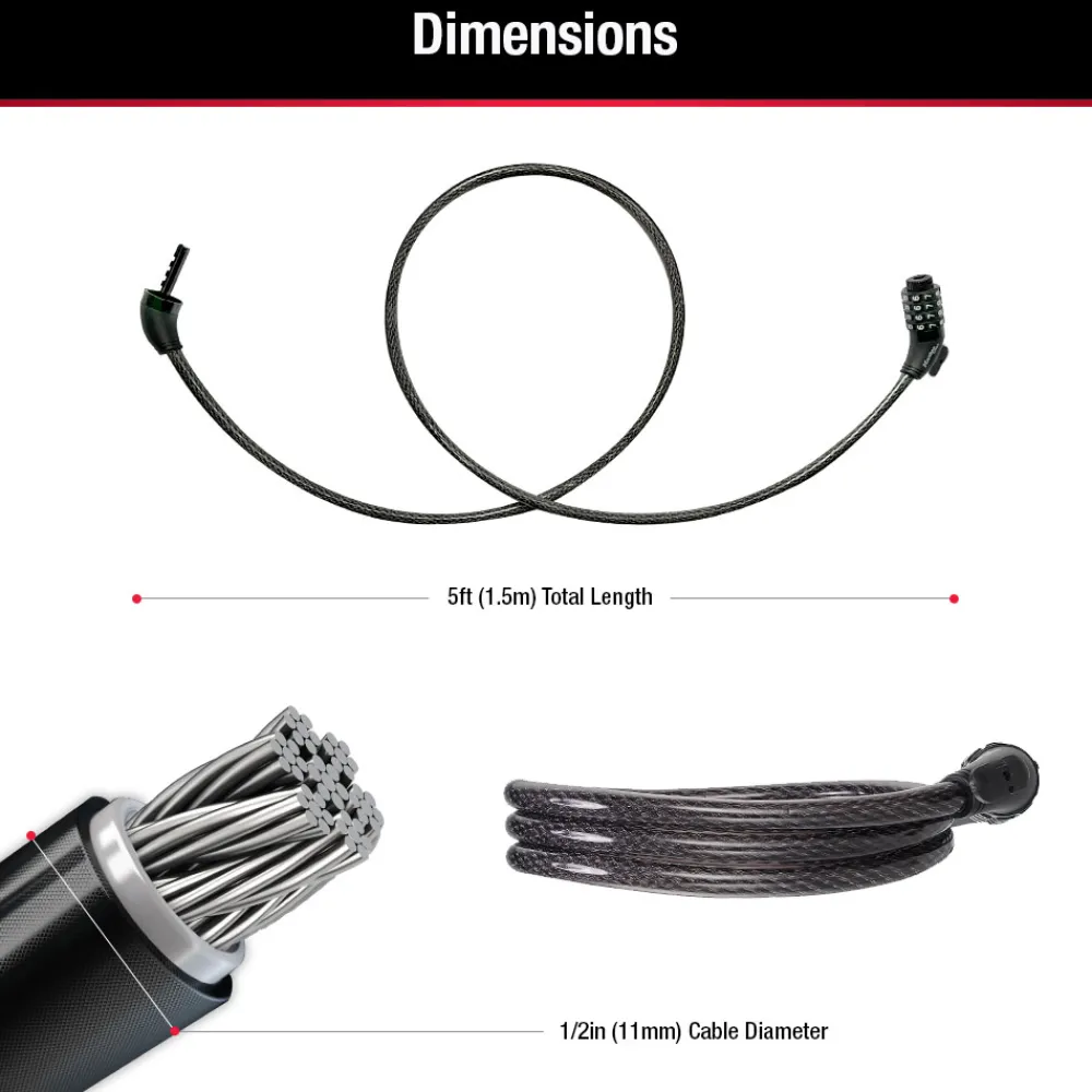 Hot Master Lock Chains and Cable Locks