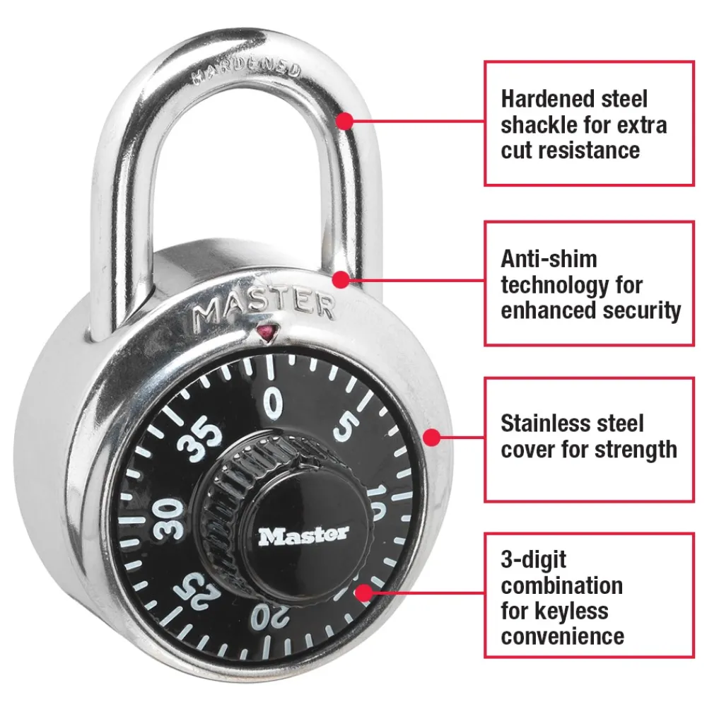 Outlet Master Lock Combination Lock