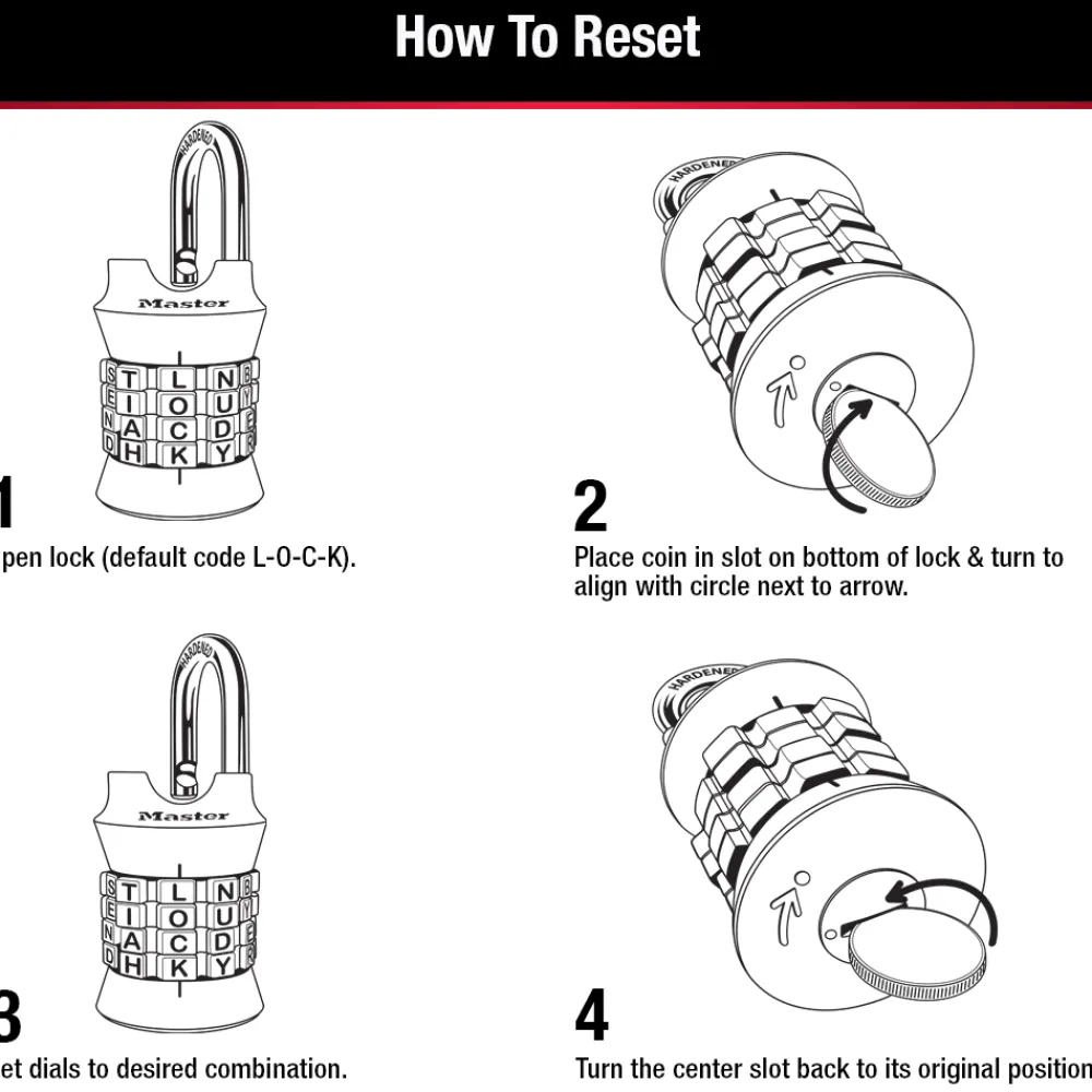 Master Lock Combination Lock