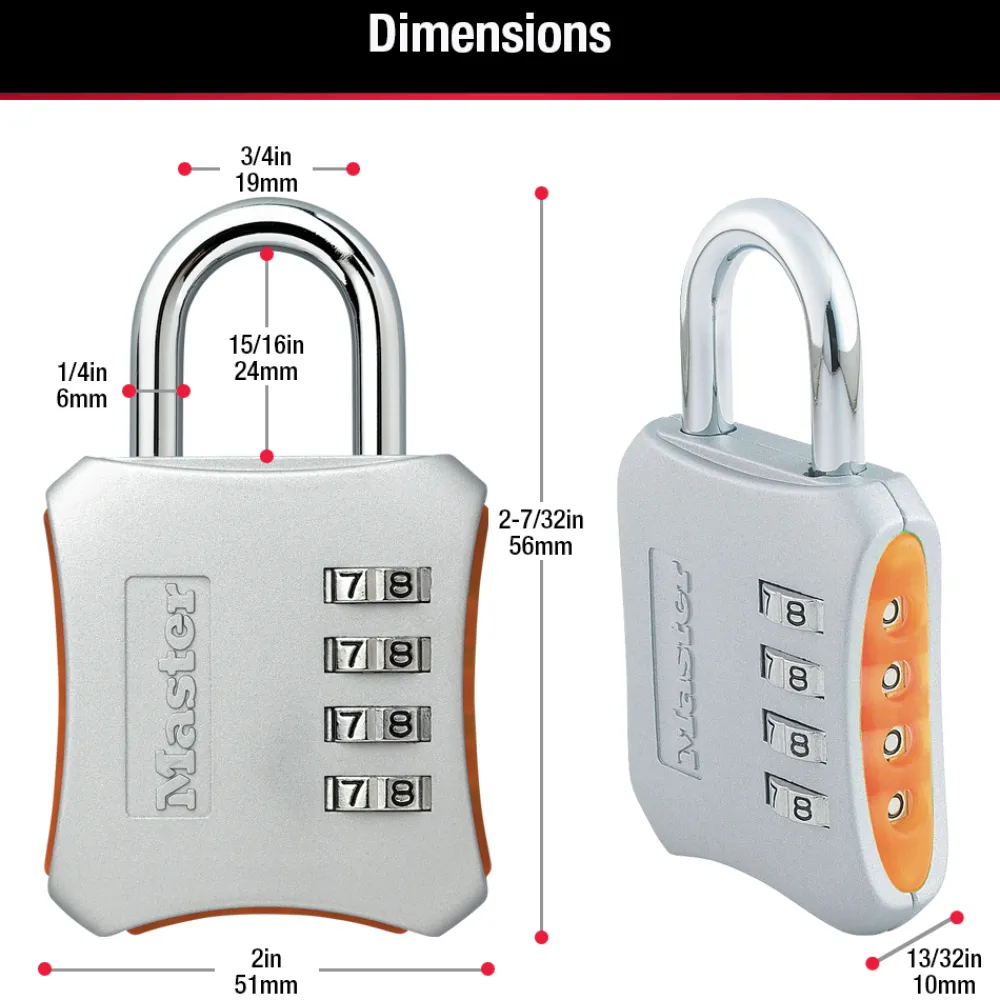 New Master Lock Combination Lock