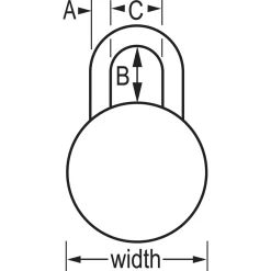 Discount Master Lock Combination Lock