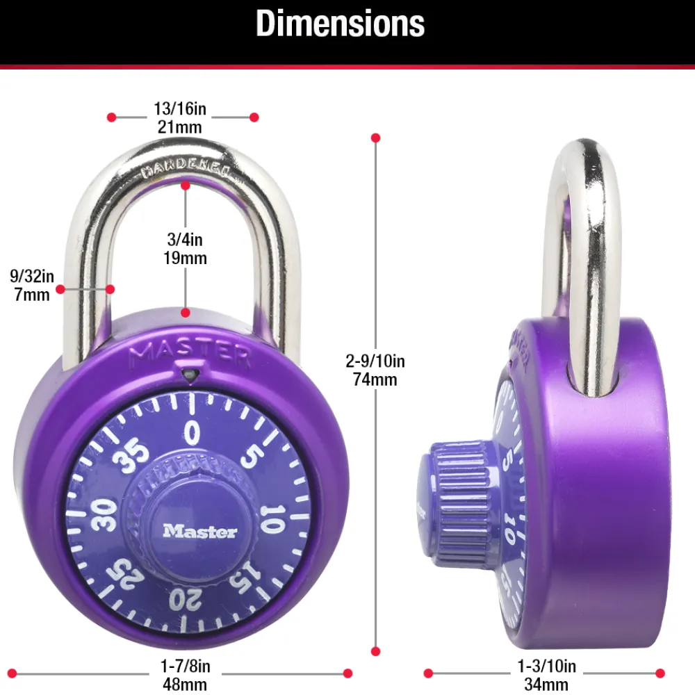 Hot Master Lock Combination Lock