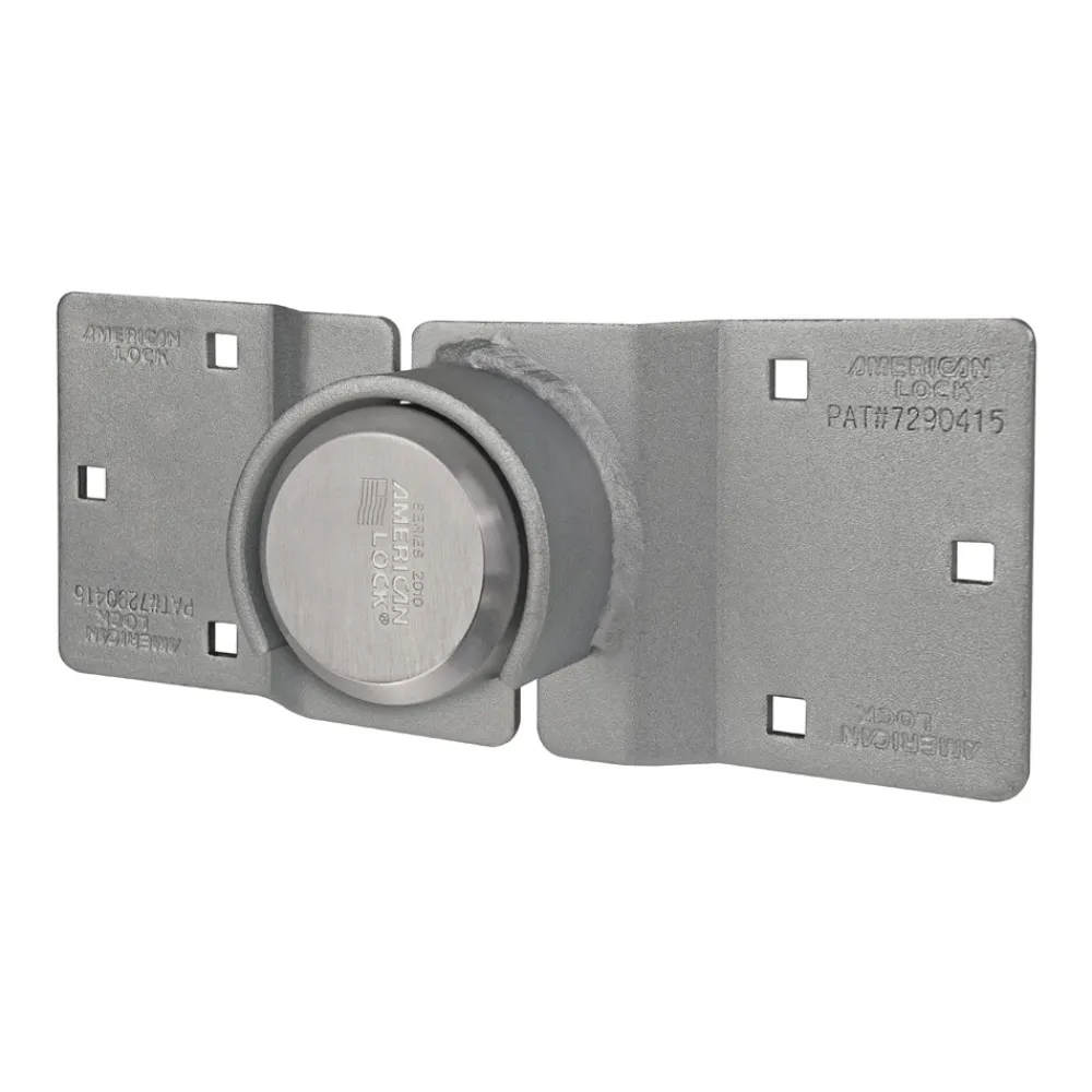 Master Lock Hasp with Hidden Shackle Padlock
