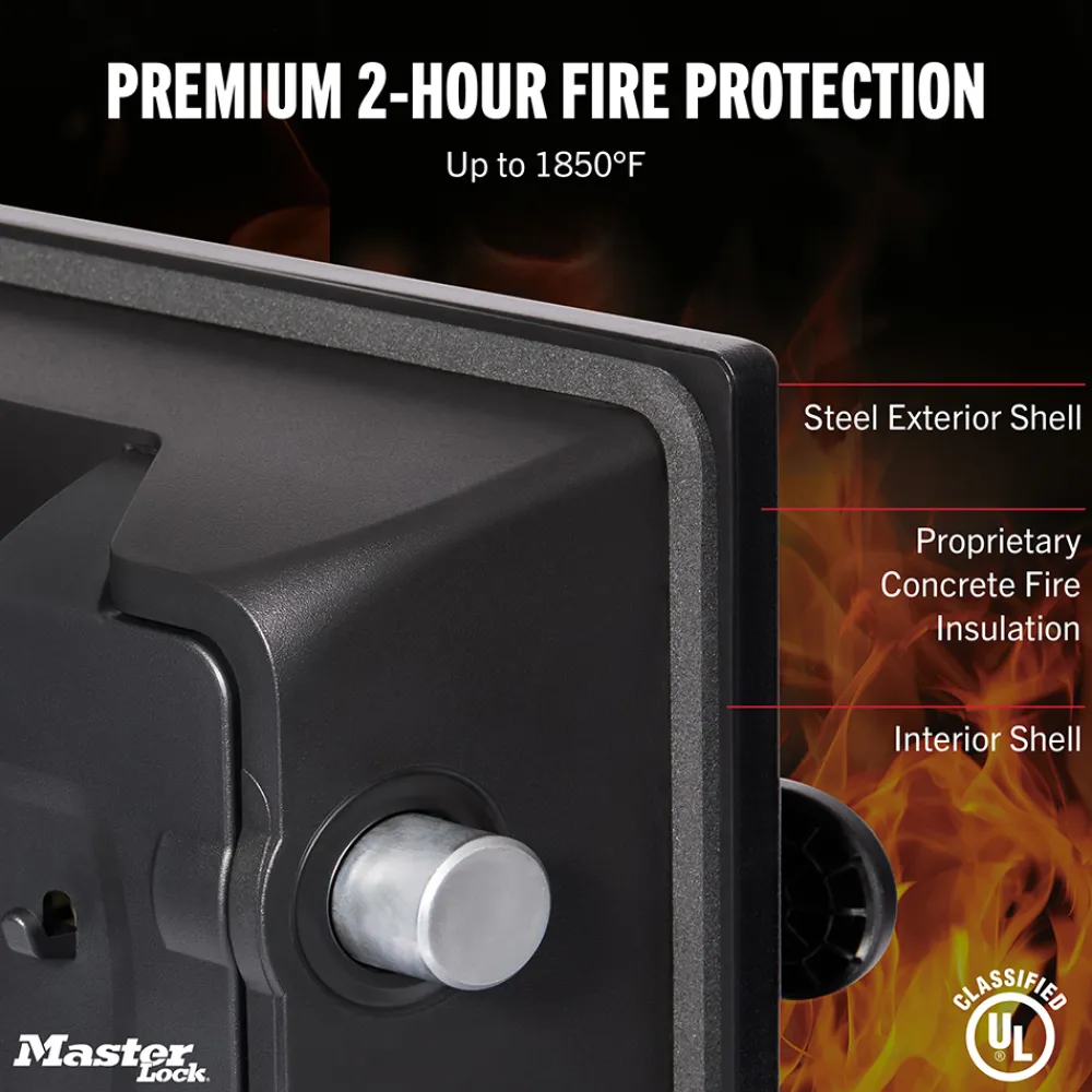 Hot Master Lock 2-Hour Fire and Water Safe