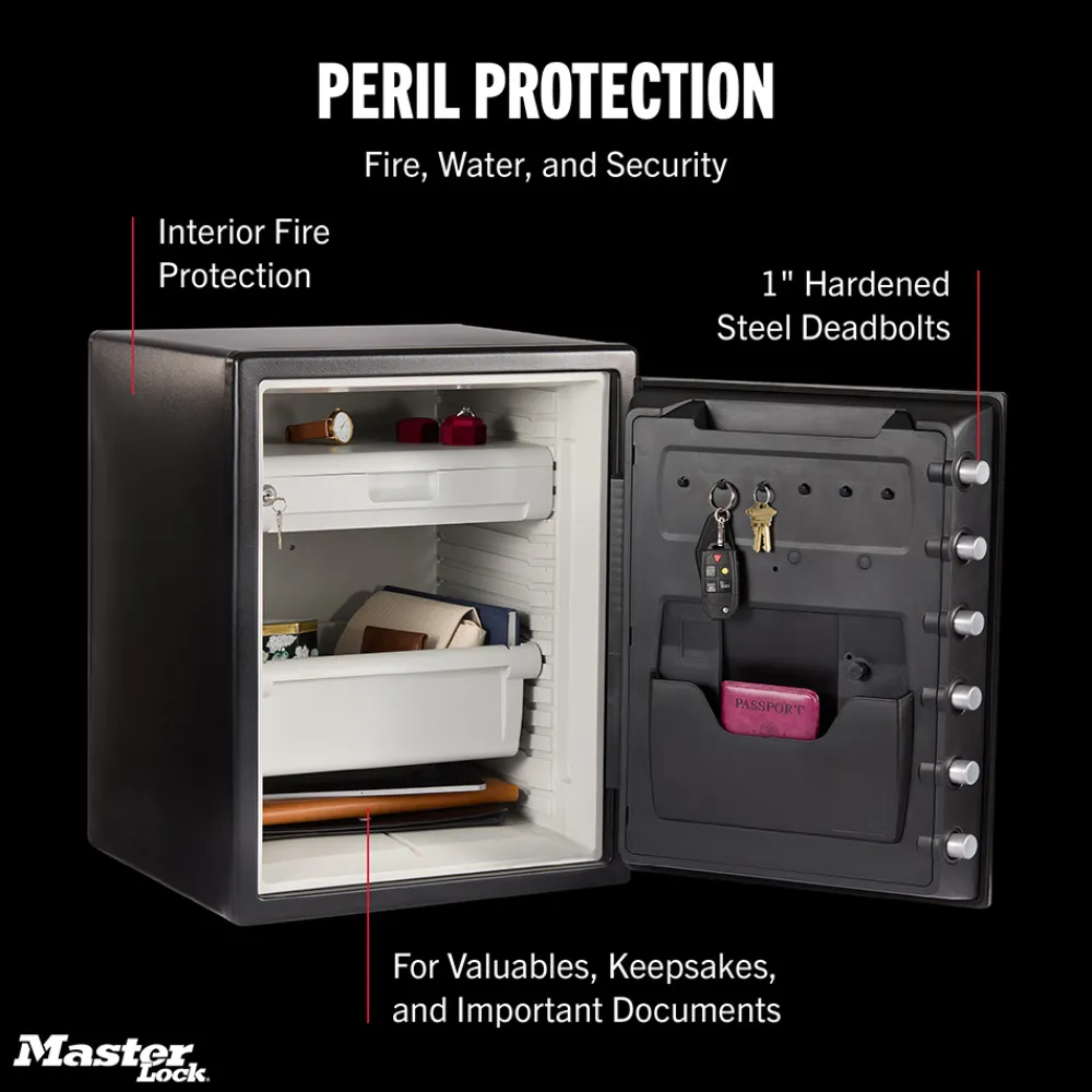 Hot Master Lock 2-Hour Fire and Water Safe