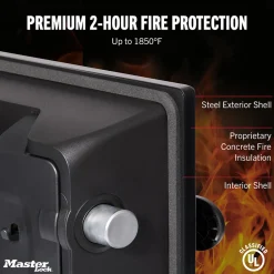 Online Master Lock 2-Hour Fire and Water Safe
