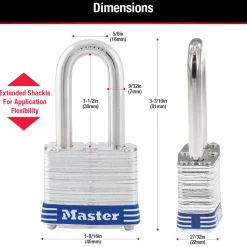 Outlet Master Lock Laminated Padlock