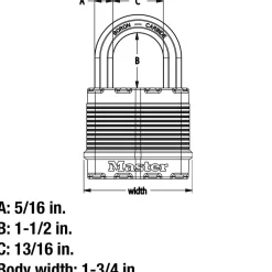 Master Lock Laminated Padlock