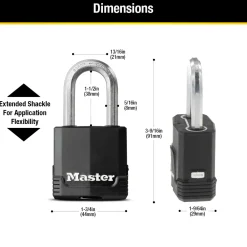 Outlet Master Lock Laminated Padlock