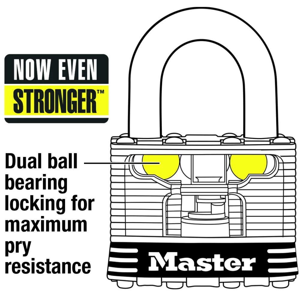 New Master Lock Laminated Padlock