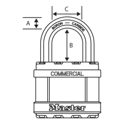 Online Master Lock Laminated Padlock