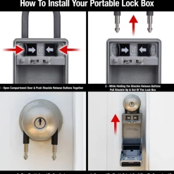 Online Master Lock Portable Lock Boxes