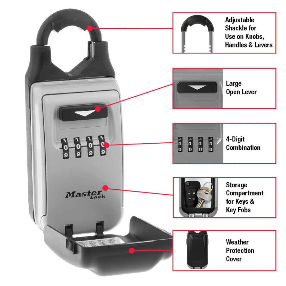 Hot Master Lock Portable Lock Boxes