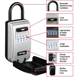 New Master Lock Portable Lock Boxes