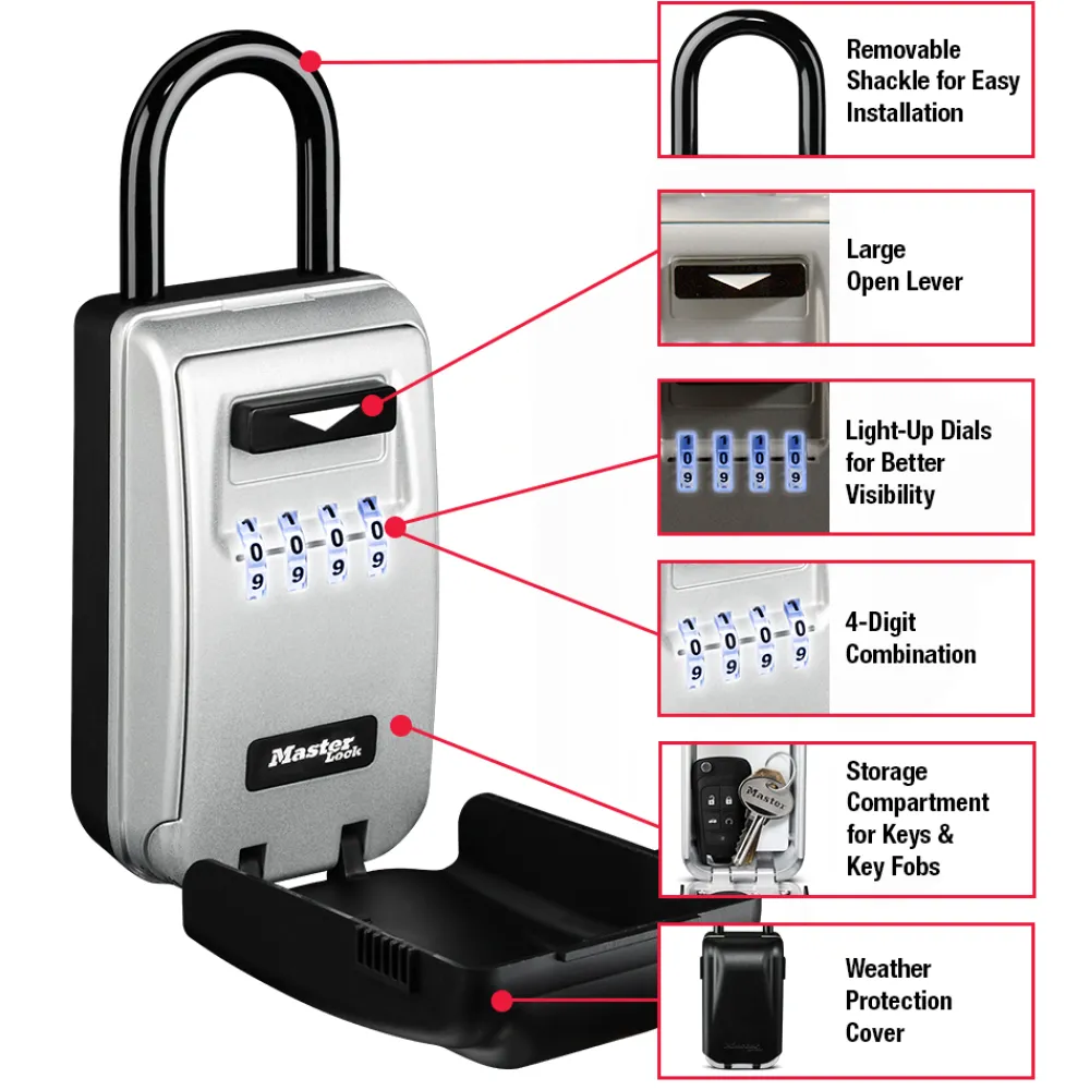 New Master Lock Portable Lock Boxes