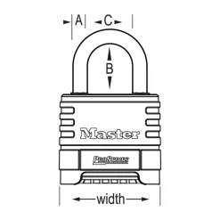 Best Master Lock ProSeries® Combination Padlock