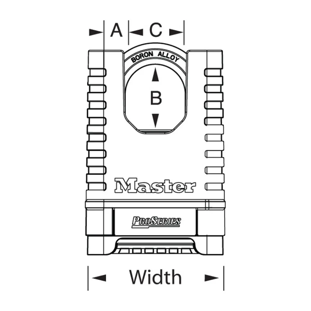 Clearance Master Lock ProSeries® Combination Padlock