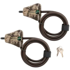 Master Lock Python™ Adjustable Locking Cable 2-pk; Mossy Oak® Country DNA™ Camouflage