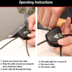 Online Master Lock Python™ Adjustable Locking Cable