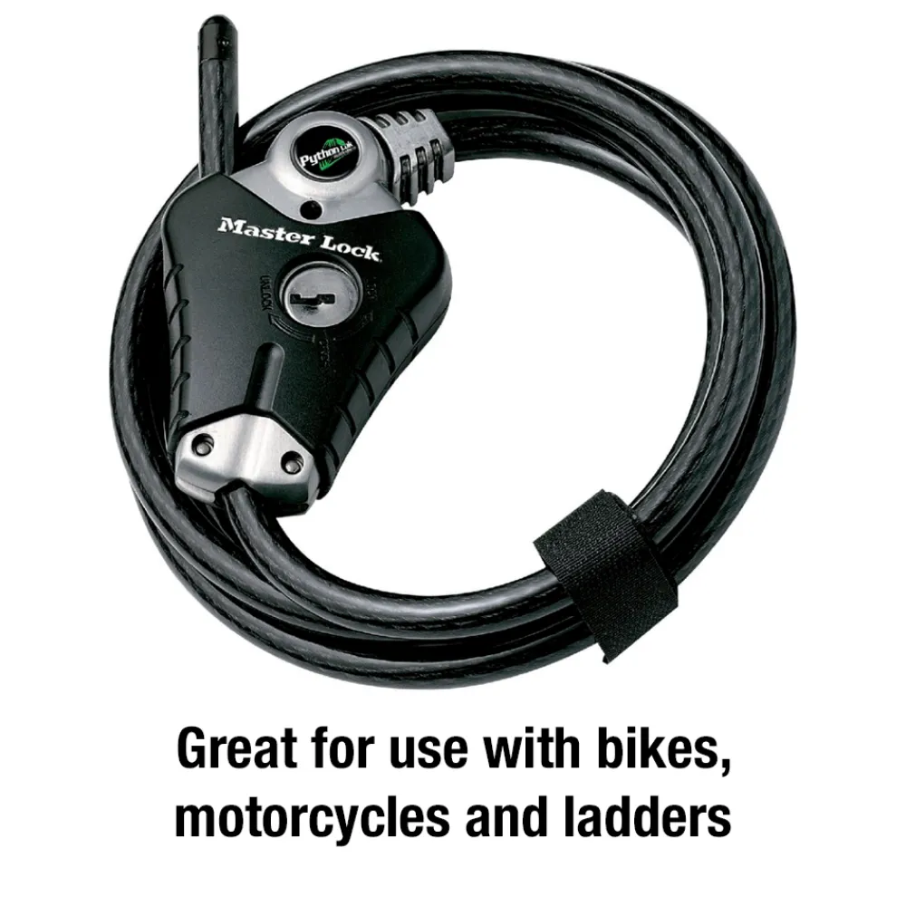 Best Master Lock Python™ Adjustable Locking Cable