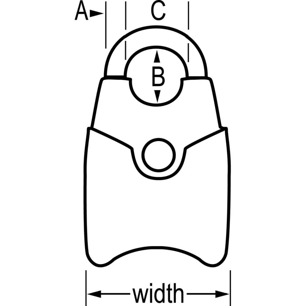 Master Lock TSA-Approved Luggage Lock