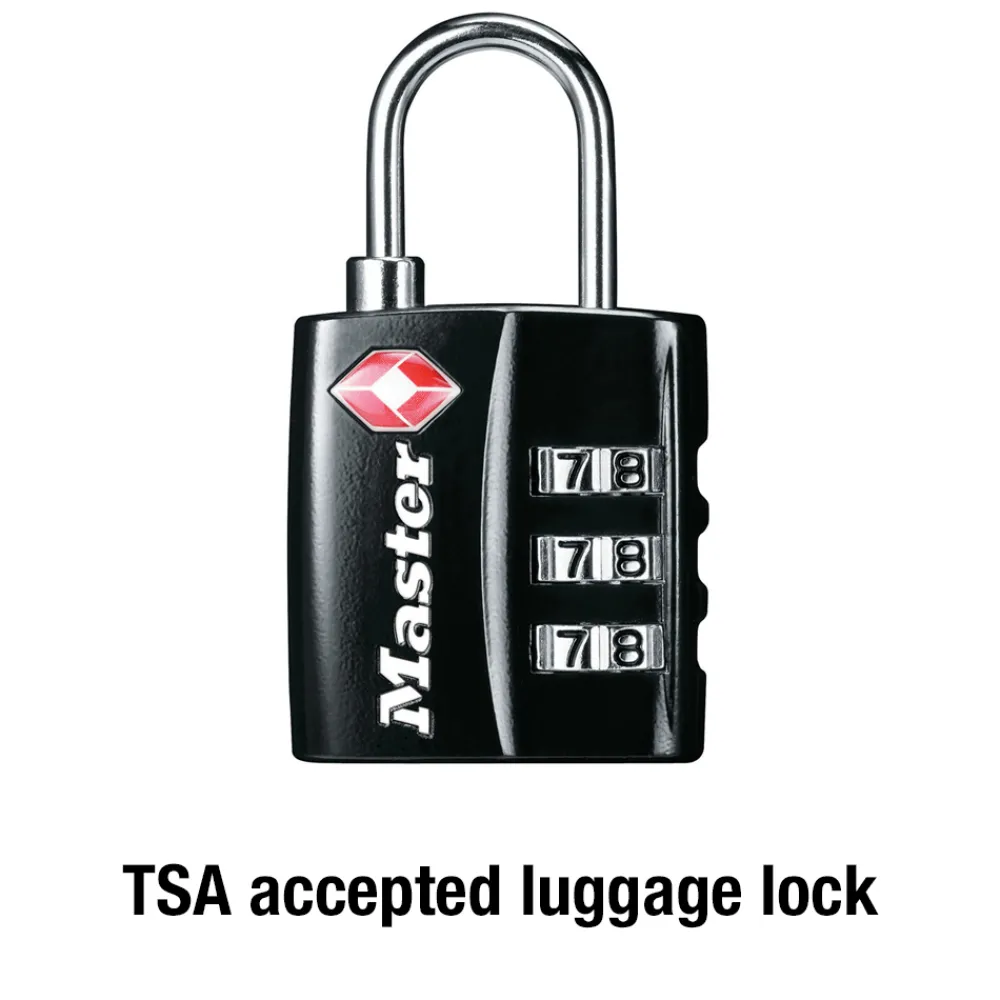 Online Master Lock TSA-Approved Luggage Lock