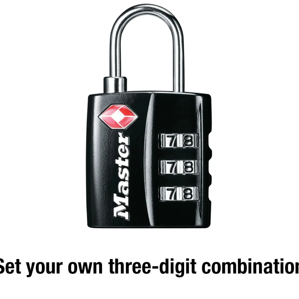 Online Master Lock TSA-Approved Luggage Lock