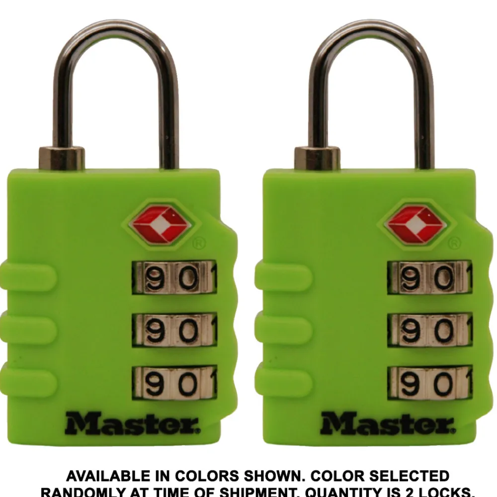Hot Master Lock TSA-Approved Luggage Lock