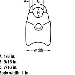 Online Master Lock TSA-Approved Luggage Lock