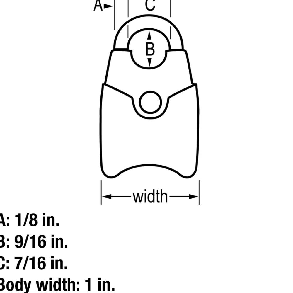 Online Master Lock TSA-Approved Luggage Lock