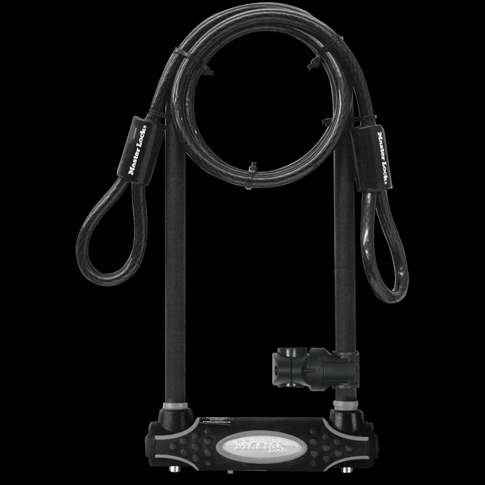 Online Master Lock U-Lock with Looped End Cable