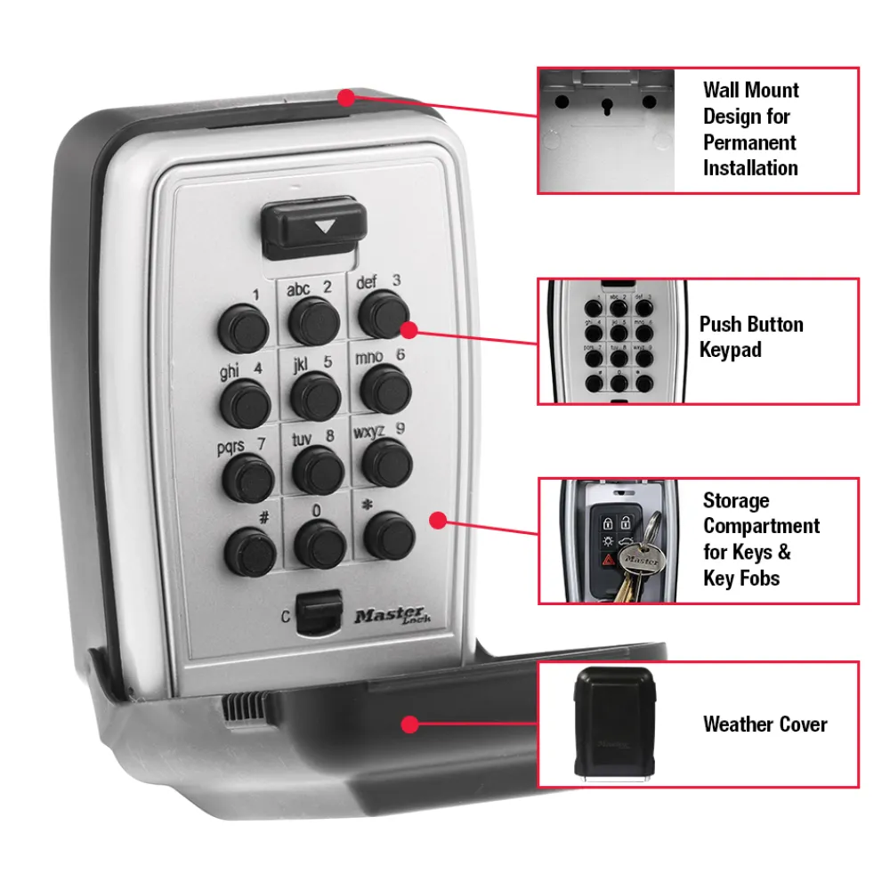 Sale Master Lock Wall Mount Lock Boxes